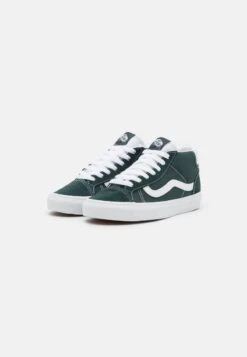 Vans MID SKOOL 37 UNISEX - Sneaker High - Darkest Spruce/true White -Vans 86a076fd9141473aa8ed7342d7c9eb89