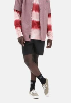 Vans RANGE SEERSUCKER LOOSE E WAIST - Shorts - White -Vans 87cefadf383f497d9d7d28e8e14aa024