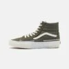 Vans SK8 HI RECONSTRUCT UNISEX - Sneaker High - Olive Camo
