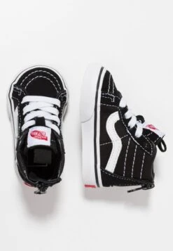 Vans SK8-HI ZIP UNISEX - Sneaker High - Black/white