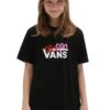 Vans LOVE TEE - Jerseykleid - Black