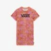 Vans CAMO PRINT - Jerseykleid - Medium Pink