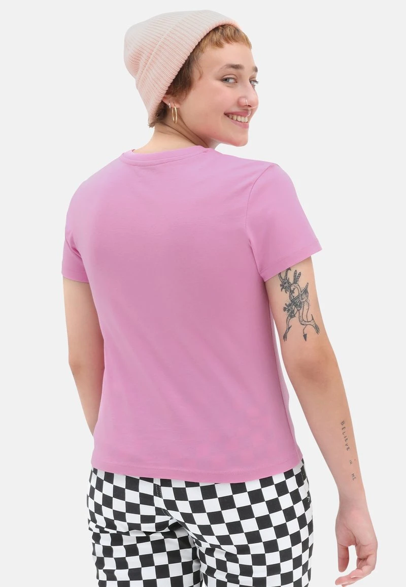 Vans FLYING V CREW TEE - T-Shirt Print - Medium Pink 2 Vans FLYING V CREW TEE - T-Shirt Print - Medium Pink – Bild 2