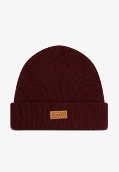 Vans EASY BOX CUFF - Mütze - Burgundy