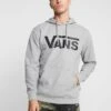 Vans MN CLASSIC PO H - Kapuzenpullover - Cement Heather/black