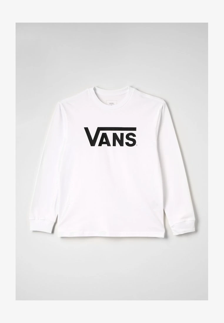 BY VANS CLASSIC LS BOYS - Langarmshirt - White/black 6 BY VANS CLASSIC LS BOYS - Langarmshirt - White/black – Bild 6