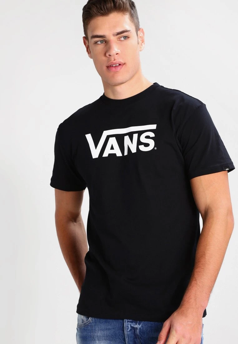 Vans CLASSIC - T-Shirt Print - Black/white 1 Vans CLASSIC - T-Shirt Print - Black/white