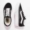 Vans OLD SKOOL PLATFORM - Sneaker Low - Black/true White