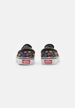 Vans CLASSIC SLIP-ON UNISEX - Sneaker Low - Black/multi-coloured -Vans 9e3d337c8fb5422099e3cf3a3d5a1fcc