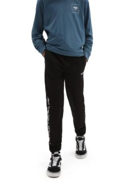 Vans REFLECTIVE CHECKERBOARD FLAME - Jogginghose - Black