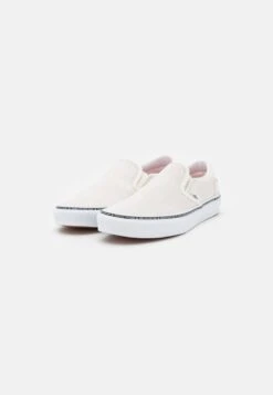 Vans CLASSIC SLIP ON UNISEX - Slipper - Light Gray/white -Vans a06e17f0bcff44dda1cb61d15a8af0cd