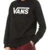 Vans WM CLASSIC V CREW - Sweatshirt - Black