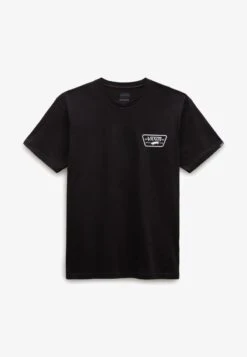 Vans FULL PATCH BACK SS TEE - T-Shirt Print - Black