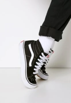 Vans SK8-HI UNISEX - Sneaker High - Black/true White