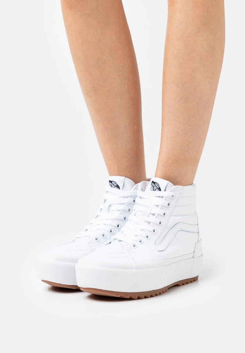 Vans SK8 STACKED - Sneaker High - True White 1 Vans SK8 STACKED - Sneaker High - True White