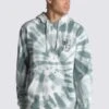 Vans NEED PEACE TIE DYE PO - Kapuzenpullover - Medium Green