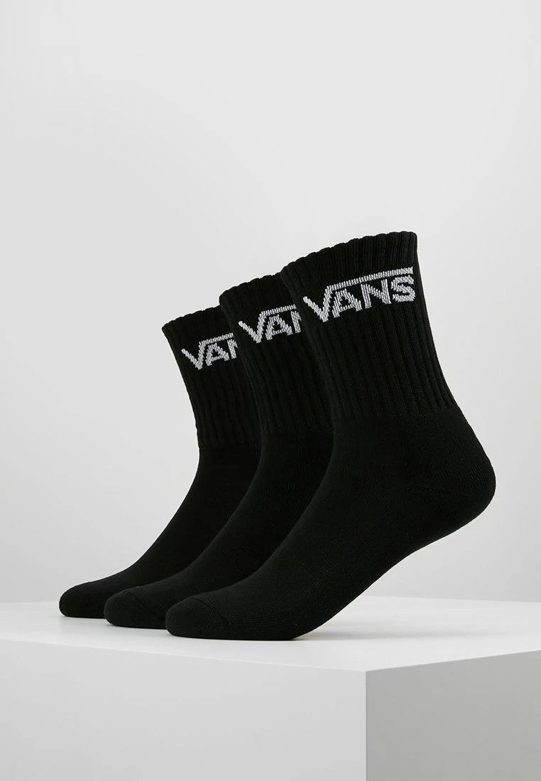 Vans CLASSIC CREW 3 PACK - Socken - Black 2 Vans CLASSIC CREW 3 PACK - Socken - Black – Bild 2