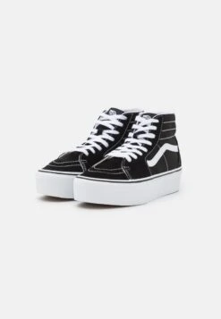Vans SK8-HI STACKFORM - Sneaker High - Black/true White -Vans a6c3477f478547bfabb84a07e563e76e