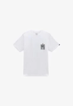 Vans ADOPTED A FRIEND SS TEE - T-Shirt Print - White -Vans a6e5478d3f94405a8c3735d6c151b885