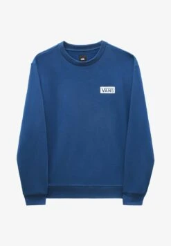 Vans RELAXED FIT CREW - Sweatshirt - Dark Blue