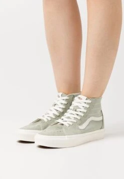 SK8 HI TAPERED - Sneaker High - Eco Theory Earth Peace Vans Green/marshmallow