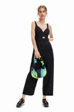 Vans WM GROUND WORK OVERALL - Latzhose - Black -Vans aa7508582c564d4cb048e5d7904652b0