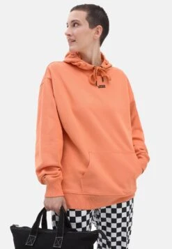Vans FLYING V OS FT LS - Kapuzenpullover - Medium Orange
