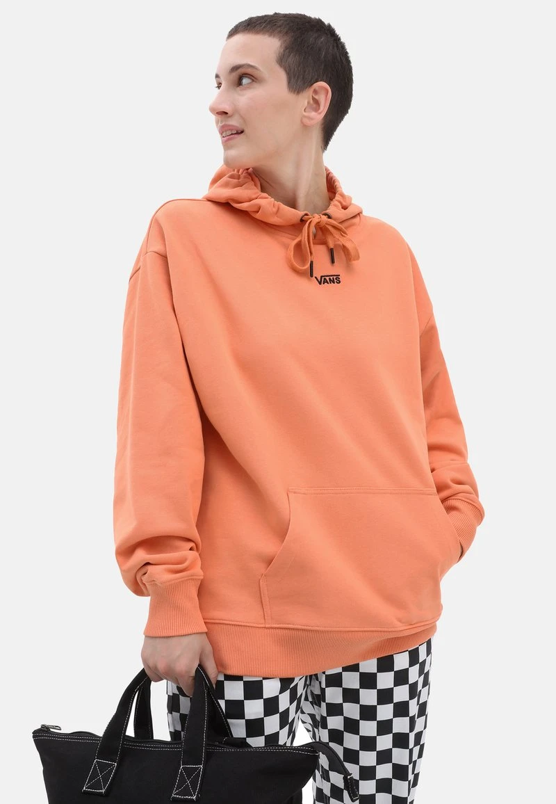 Vans FLYING V OS FT LS - Kapuzenpullover - Medium Orange 1 Vans FLYING V OS FT LS - Kapuzenpullover - Medium Orange