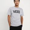 Vans CLASSIC - T-Shirt Print - Athletic Heather Black