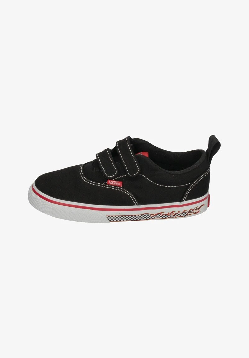 Vans DOHENY - Sneaker Low - Flame Check Sd Black 1 Vans DOHENY - Sneaker Low - Flame Check Sd Black