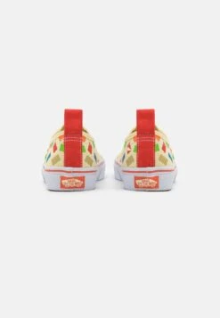 Vans AUTHENTIC ELASTIC LACE UNISEX - Sneaker Low - White/red -Vans af94e55671904e41992b499d1dc73c93