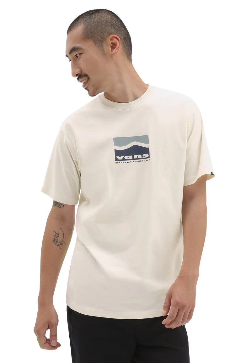 Vans CENTER SIDESTRIPE SS TEE - T-Shirt Print - White 2 Vans CENTER SIDESTRIPE SS TEE - T-Shirt Print - White – Bild 2