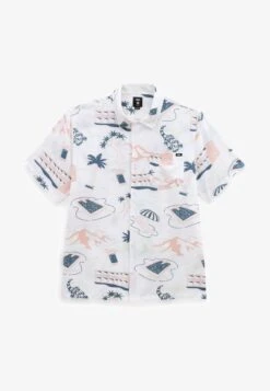 Vans SCENIC SS - Hemd - White -Vans b57ed5c199cb48a9a82c49b2fb069919