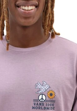 Vans FREE AS A CHECKER BIRD - Langarmshirt - Purple -Vans b5d19bdbb99d46b0a2e350ffc29098cd