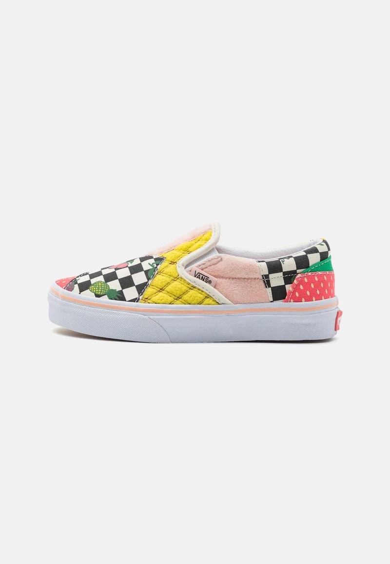 Vans CLASSIC SLIP-ON PATCHWORK UNISEX - Sneaker Low - Multi-coloured/true White 1 Vans CLASSIC SLIP-ON PATCHWORK UNISEX - Sneaker Low - Multi-coloured/true White