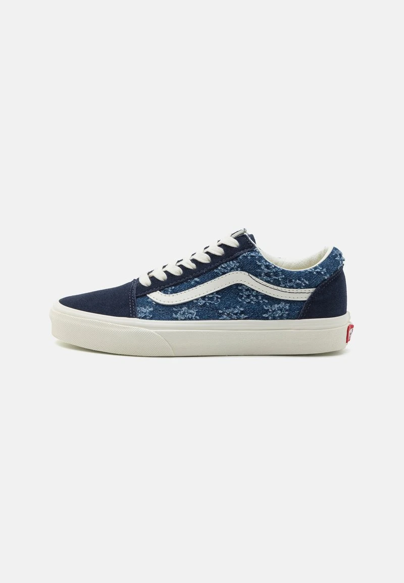Vans OLD SKOOL UNISEX - Sneaker Low - Navy/dark Denim 1 Vans OLD SKOOL UNISEX - Sneaker Low - Navy/dark Denim