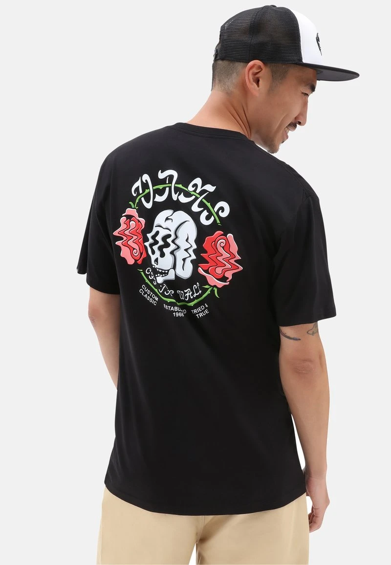 Vans SHAKEN SKULL SS TEE - T-Shirt Print - Black 1 Vans SHAKEN SKULL SS TEE - T-Shirt Print - Black
