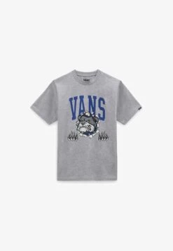 Vans VARSITY BULLDOG SS - T-Shirt Print - Dark Grey -Vans c36f67555abc407db546ec44a7e3c9b3