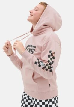 Vans TANGLE MICRO DITSY - Kapuzenpullover - Medium Pink