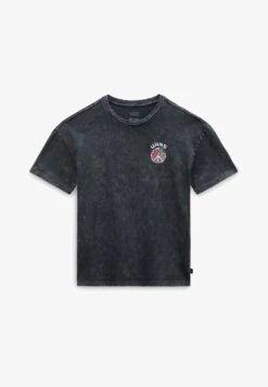 Vans WILD PEACE OS S/S MLX - T-Shirt Print - Black