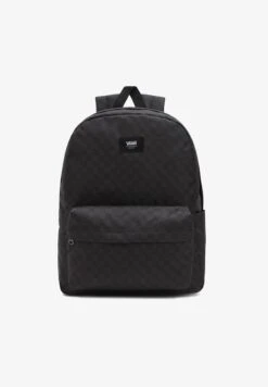 Vans MN OLD SKOOL CHECK BACKPACK - Tagesrucksack - Black Charcoal -Vans c9608240203e4af0afb374f7fccb2343 1