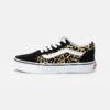 Vans OLD SKOOL UNISEX - Sneaker Low - Flocked Leopard/black/true White