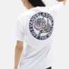 Vans TRIED AND TRUE ROSE SS TEE - T-Shirt Print - White
