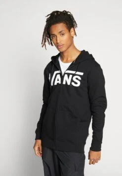 MN VANS CLASSIC ZIP HOODIE II - Sweatjacke - Black/white