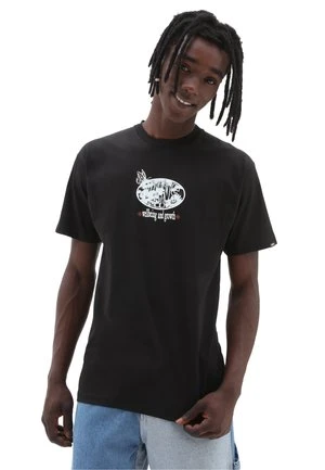 Vans T-Shirt Print - Nero 5 Vans T-Shirt Print - Nero – Bild 5