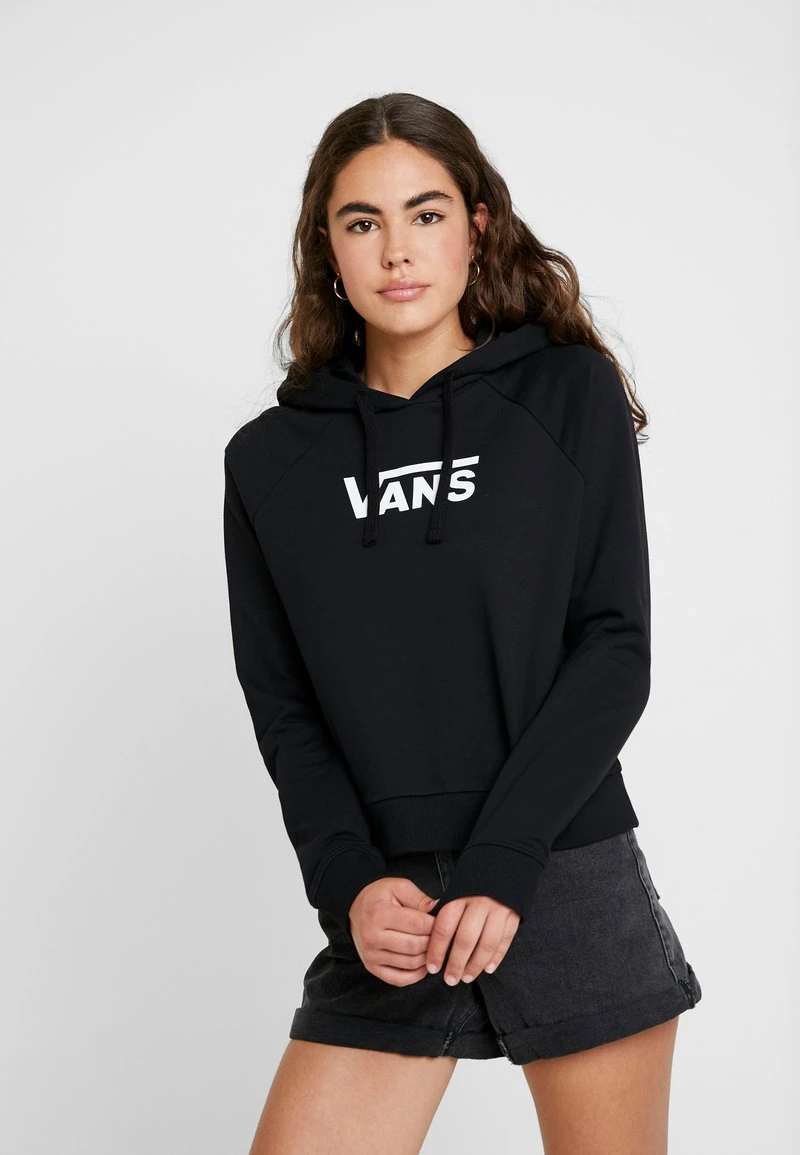 Vans WM FLYING V FT BOXY HOODIE - Kapuzenpullover - Black 1 Vans WM FLYING V FT BOXY HOODIE - Kapuzenpullover - Black