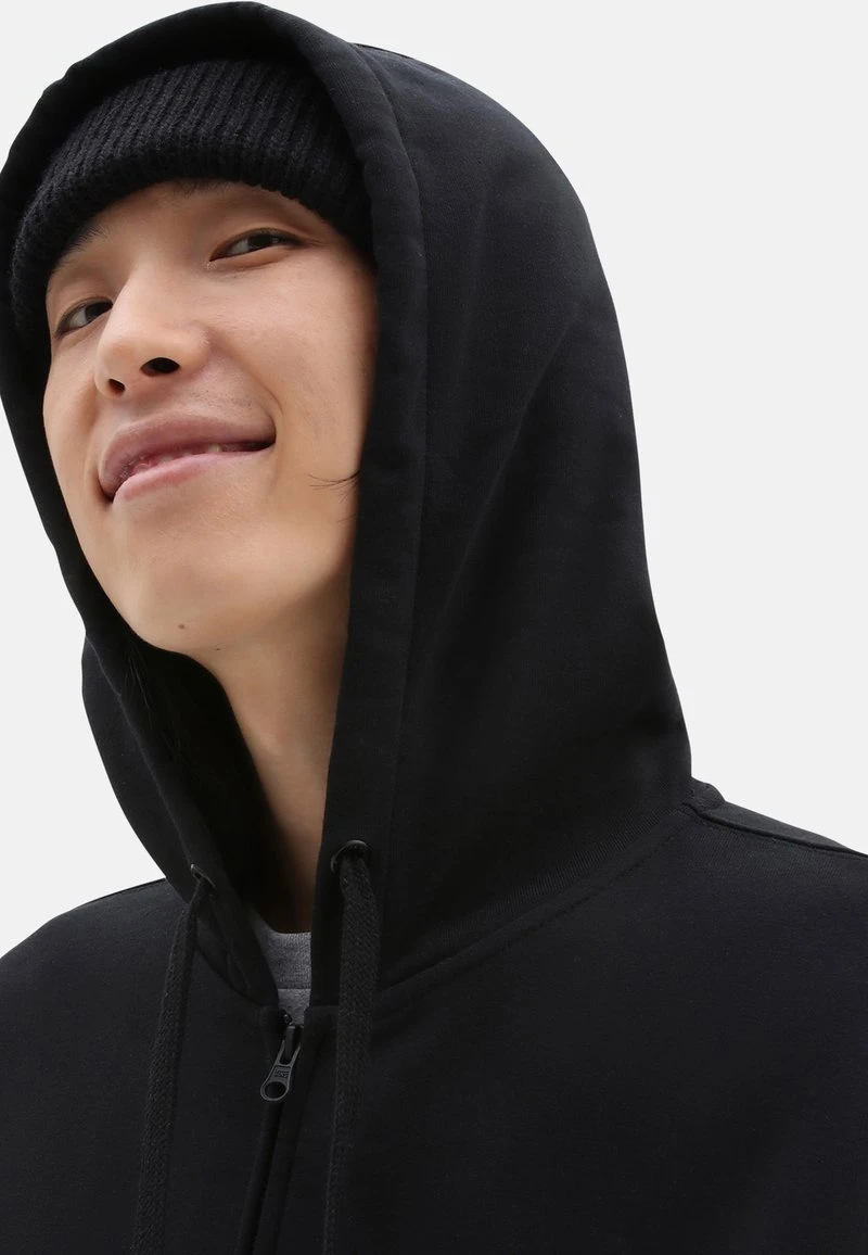 Vans BASIC FZ - Sweatjacke - Black 3 Vans BASIC FZ - Sweatjacke - Black – Bild 3