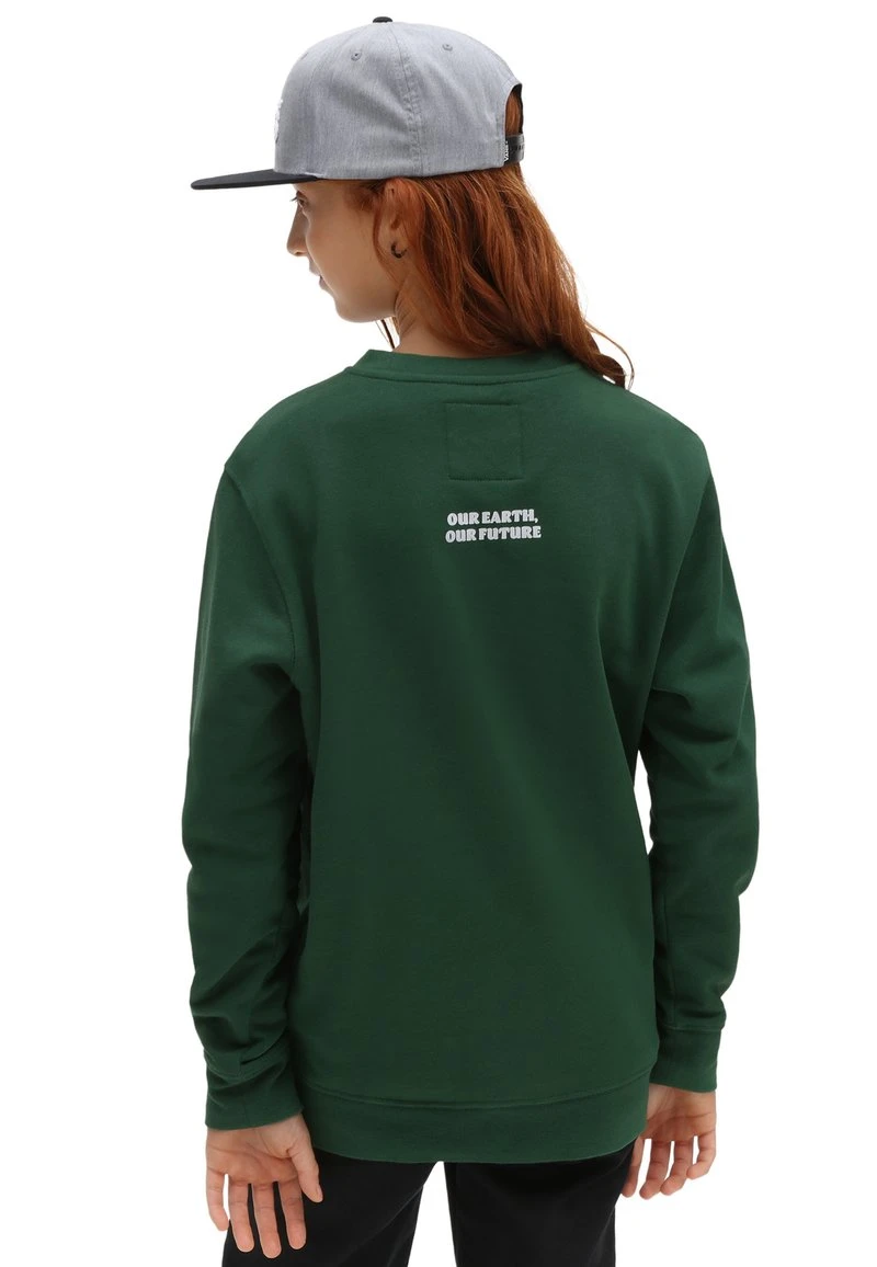 Vans POSITIVITY CREW - Sweatshirt - Dark Green 2 Vans POSITIVITY CREW - Sweatshirt - Dark Green – Bild 2