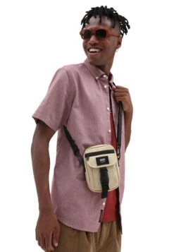 Vans UA NEW VARSITY UNISEX - Umhängetasche - Medium Brown