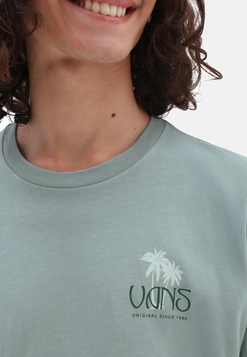 Vans SUNSET DUAL PALM VINTAGE SS TEE - T-Shirt Print - Medium Green 3 Vans SUNSET DUAL PALM VINTAGE SS TEE - T-Shirt Print - Medium Green – Bild 3
